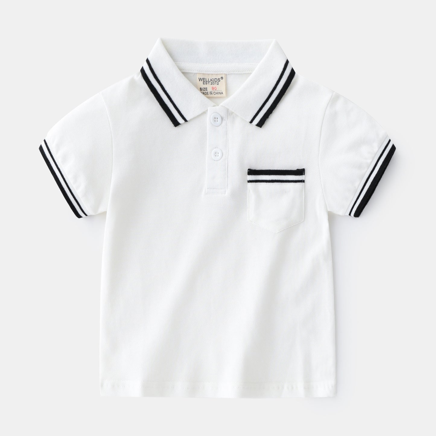 Tricou polo clasic pentru băieți - Stil elegant de vară