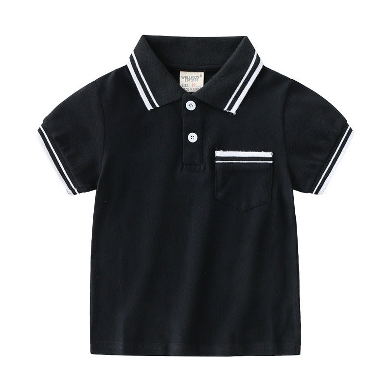 Tricou polo clasic pentru băieți - Stil elegant de vară