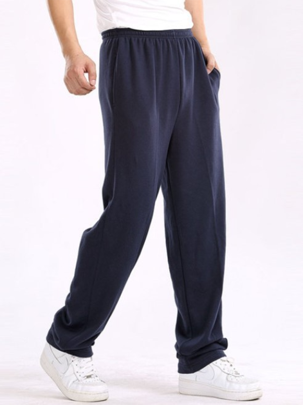 Men's Casual Sraight Pants -Lightweight and Comfortable for Spring -Summer
