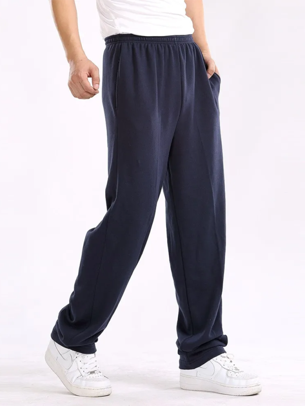 Men's Casual Sraight Pants -Lightweight and Comfortable for Spring -Summer