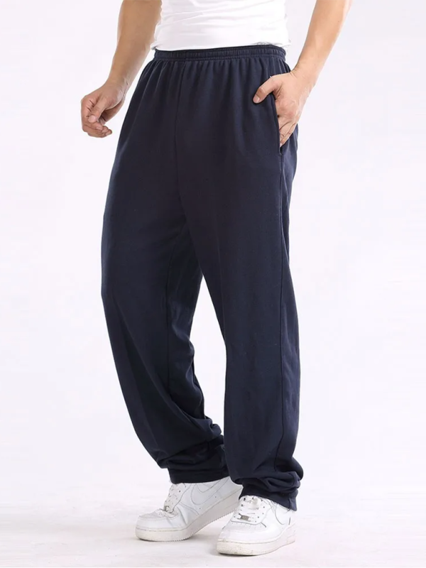 Men's Casual Sraight Pants -Lightweight and Comfortable for Spring -Summer
