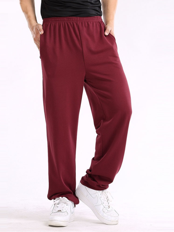 Men's Casual Sraight Pants -Lightweight and Comfortable for Spring -Summer