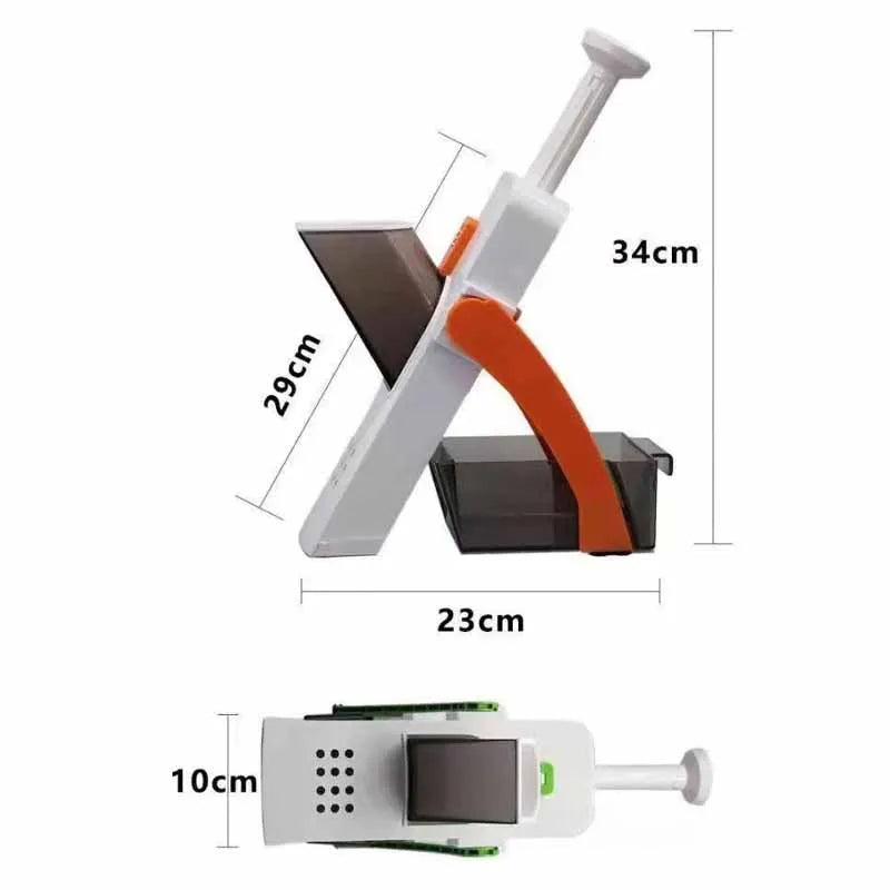5-in-1 SliceMaster Pro-Chop Grate &Slice in Seconds