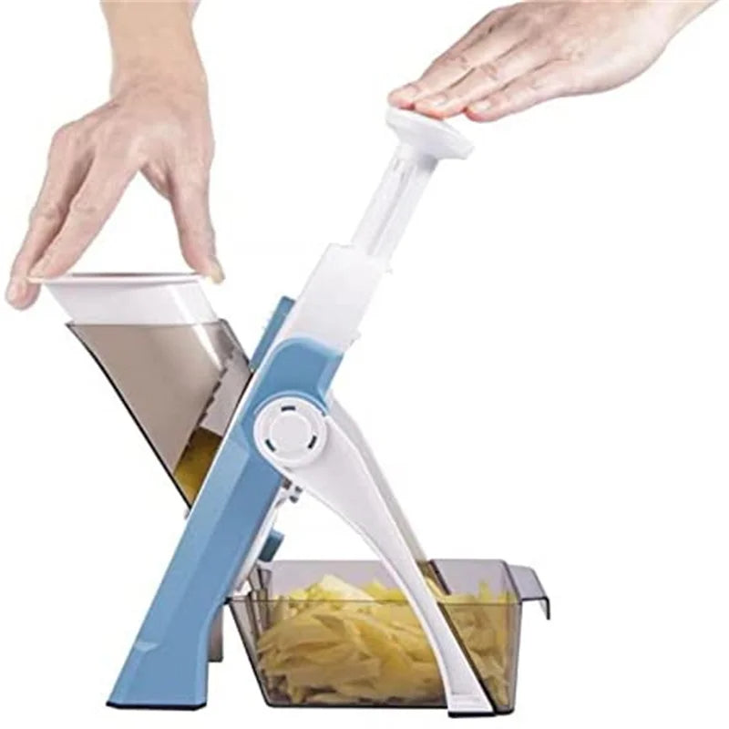 5-in-1 SliceMaster Pro-Chop Grate &Slice in Seconds