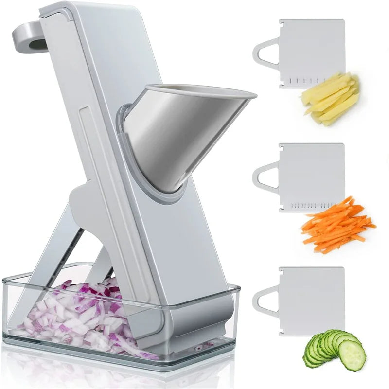 5-in-1 SliceMaster Pro-Chop Grate &Slice in Seconds