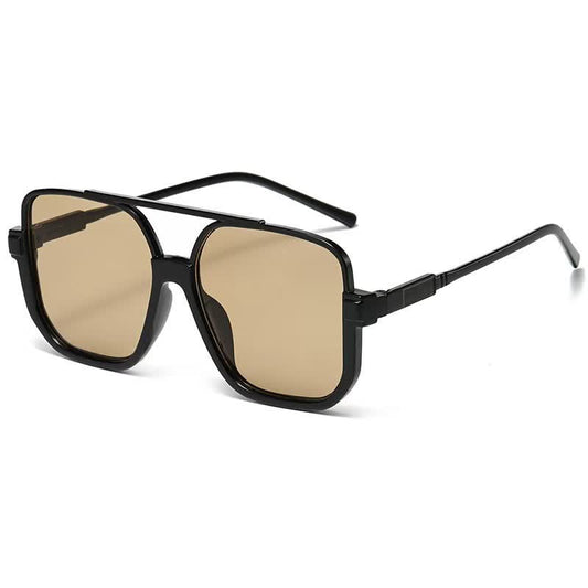 Oversized Square Sunglasses -Vintage UV Protection Eyewear for Women & Men -Trendy Comfortable Outdoor Ready