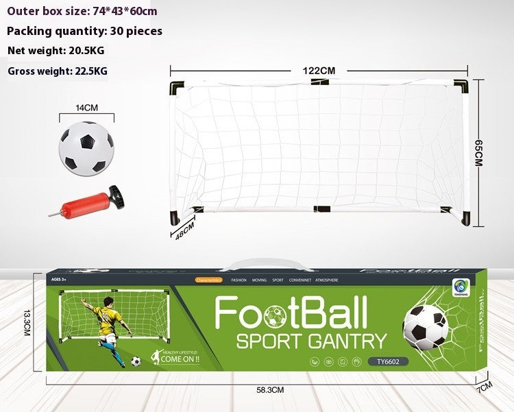 Set de poartă de fotbal pentru copii - Joc în interior și în aer liber pentru distracție activă