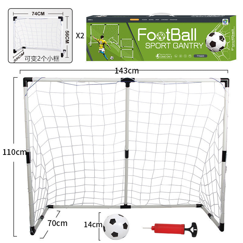 Set de poartă de fotbal pentru copii - Joc în interior și în aer liber pentru distracție activă
