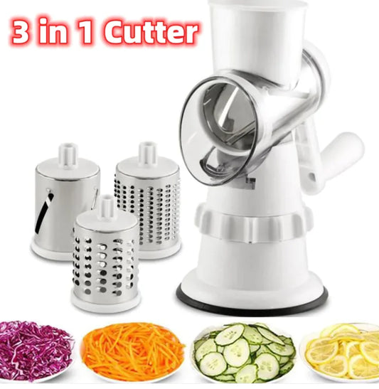 3-in-1 Kitchen Master -Slice Shred &Spiral in Seconds