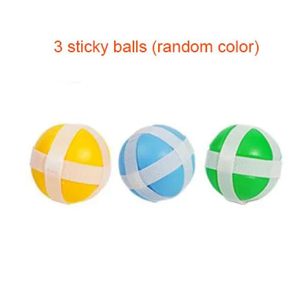 Kids Dart Board Game - Safe & Educational Toy for Ages 3-12 - Indoor /Outdoor Sticky Ball Target