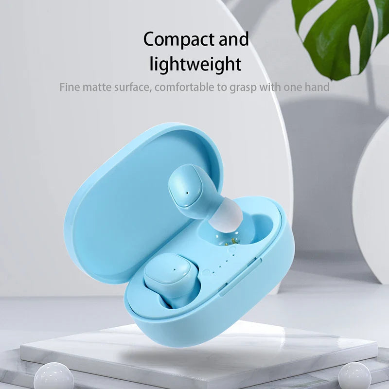 A6Lite TWS Bluetooth Earbuds -Wireless Headphones for Android & iphone - Compact Lightweight  & Hi-Fi Stereo