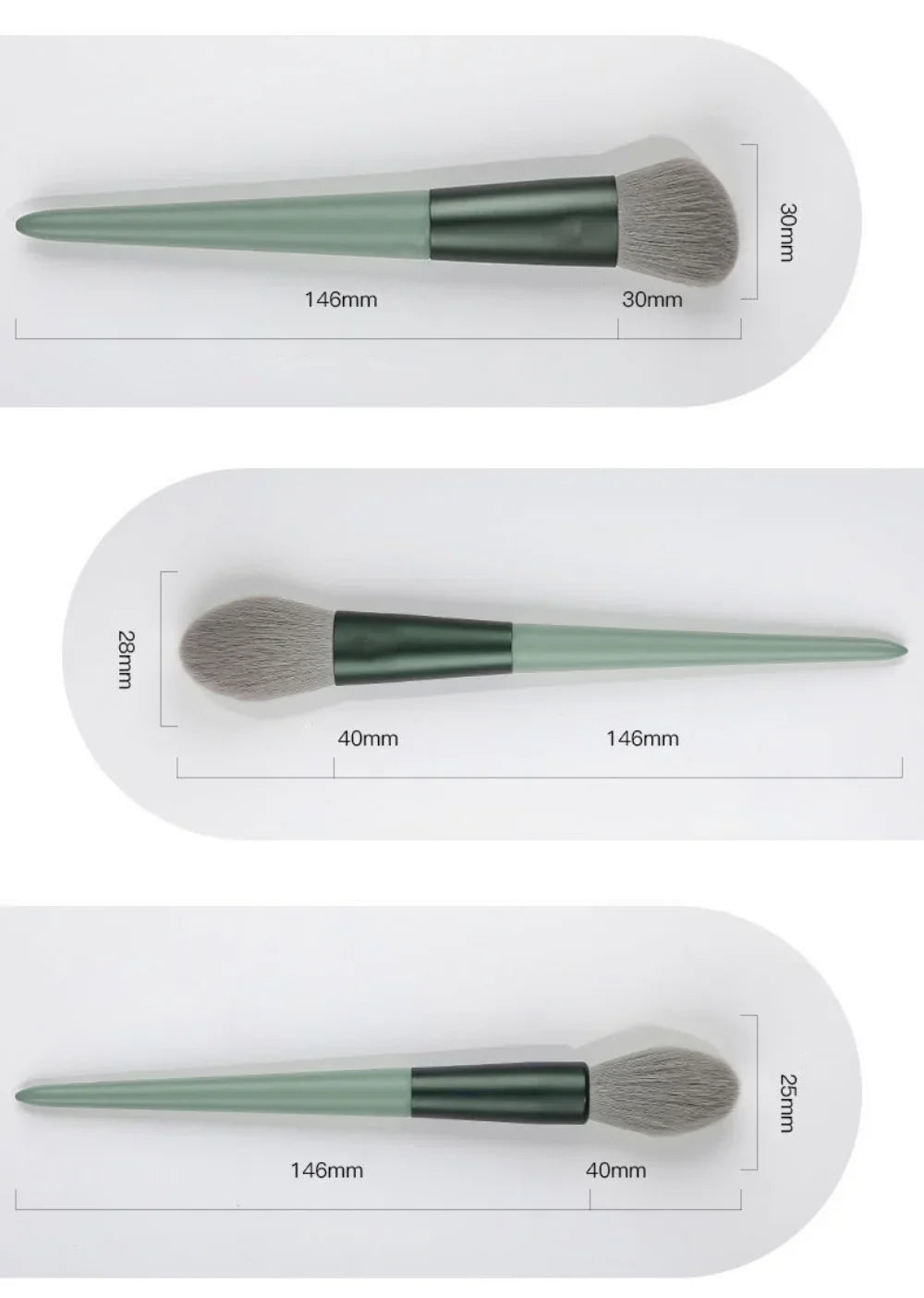 Soft 13 Piece Makeup Brush Set