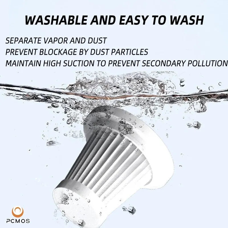 Powerful 120W Wireless Vacuum cleaner - Compact Cordless & Rechargeable - ideal for Home Car & Pet Hair