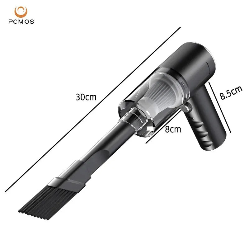 Powerful 120W Wireless Vacuum cleaner - Compact Cordless & Rechargeable - ideal for Home Car & Pet Hair