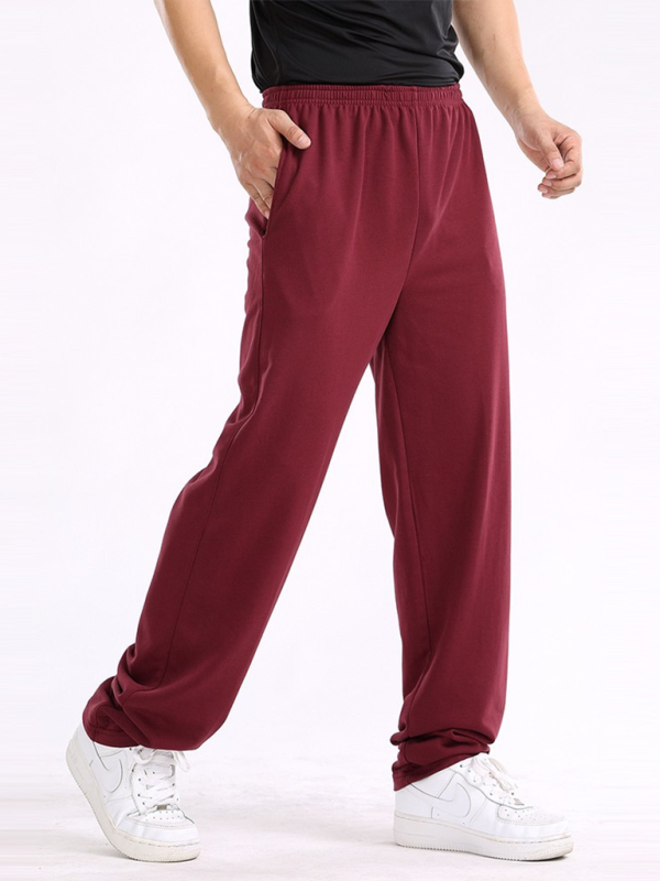 Men's Casual Sraight  Pants -Lightweight and Comfortable for Spring -Summer