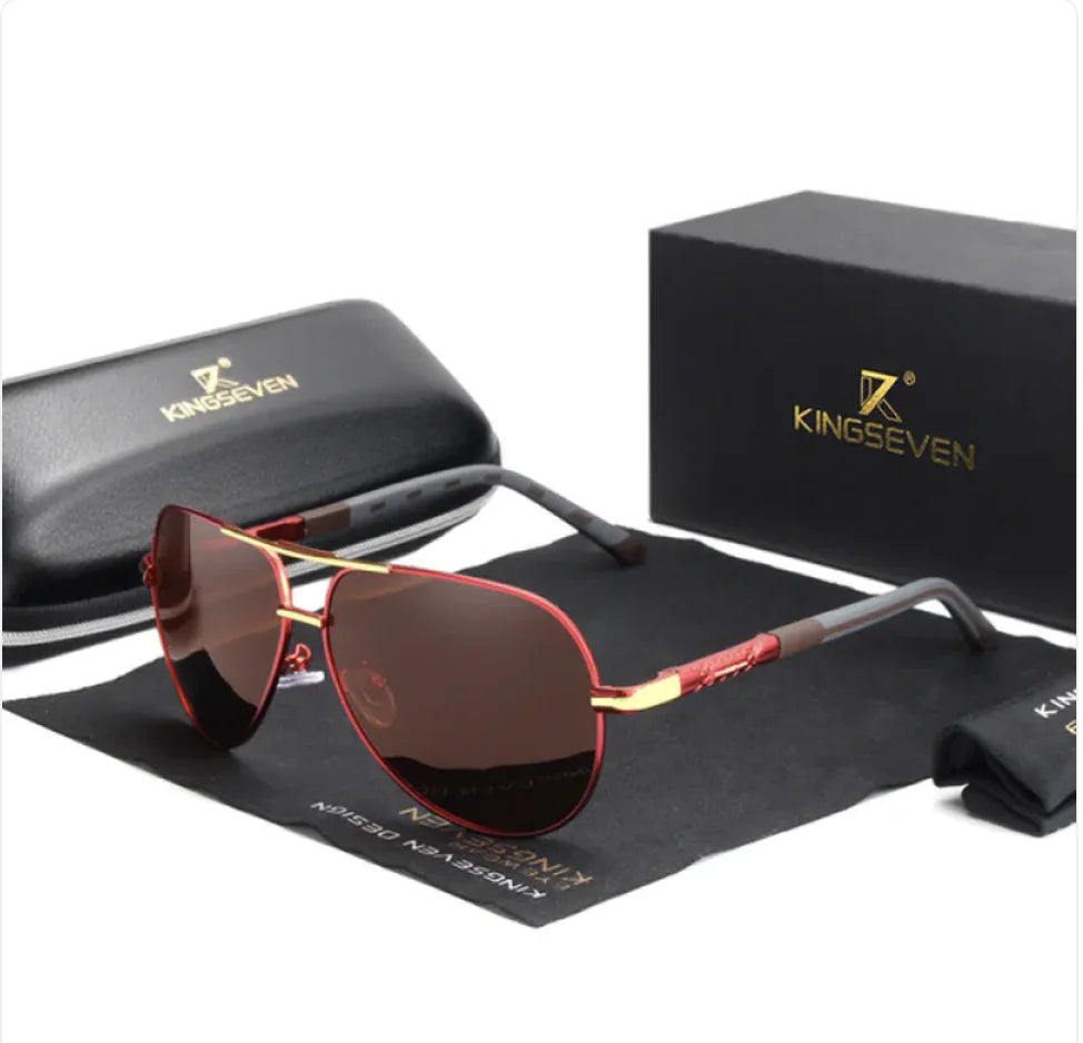 Polarized UV 400 Sunglasses - Unisex Stylish Shades for Men & Women -Impact Resistant Outdoor & Casual Wear
